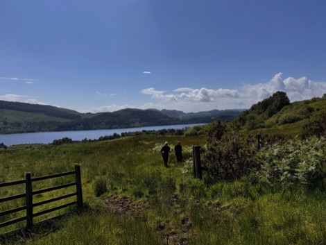 Landscape at Loch Venachar